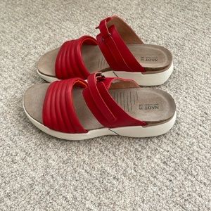 Naot Vesta Red SandalS